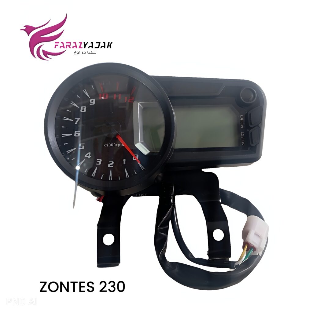کیلومتر موتور زونتس 230 ان 2