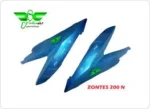 فلاپ بغل چراغ موتور زونتس 230 ان 2 بنفش - تصویر 3